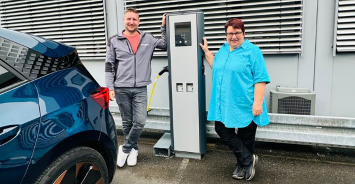 Ladesäulen am Standort Adelsheim