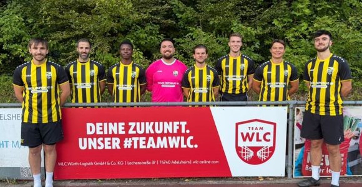 WLC-Bandenwerbung beim SV Germania Adelsheim