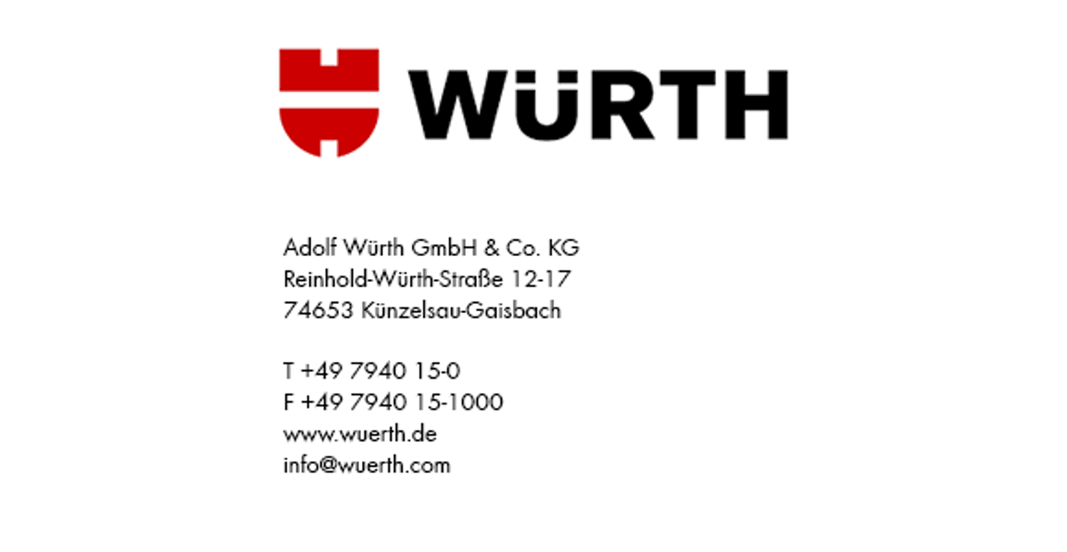 Adolf Würth GmbH & Co. KG