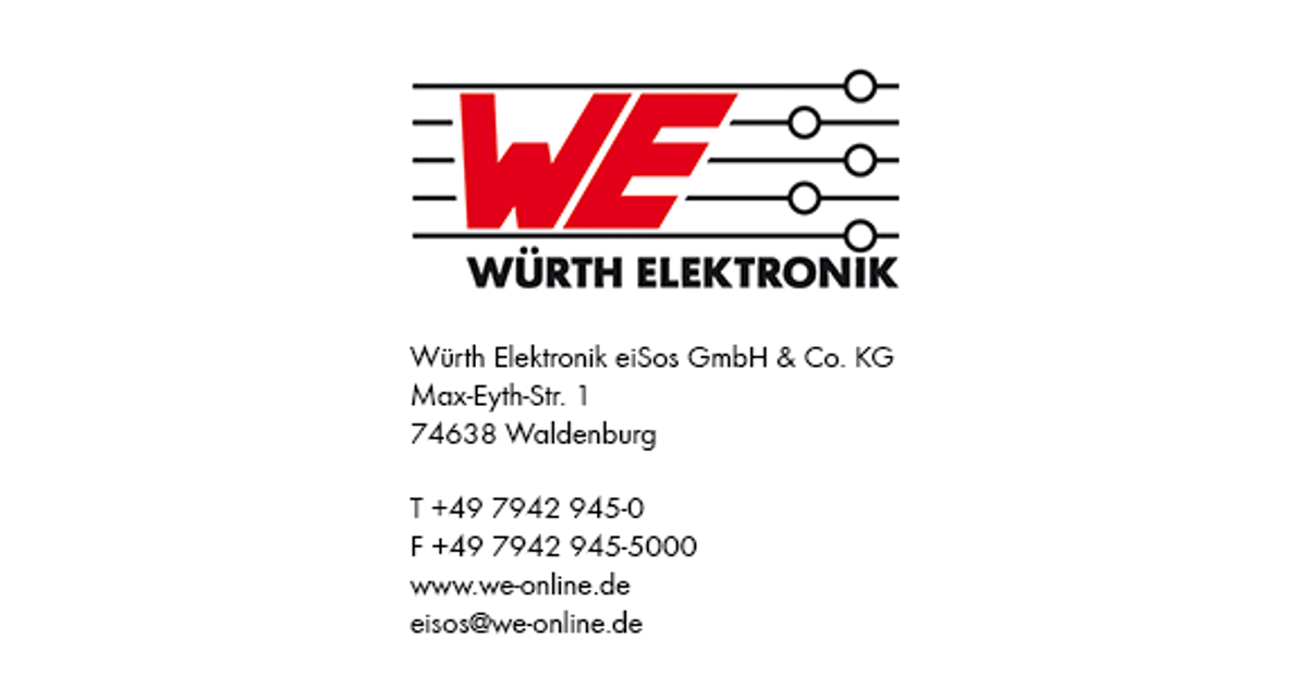 Würth Elektronik eiSos GmbH & Co, KG