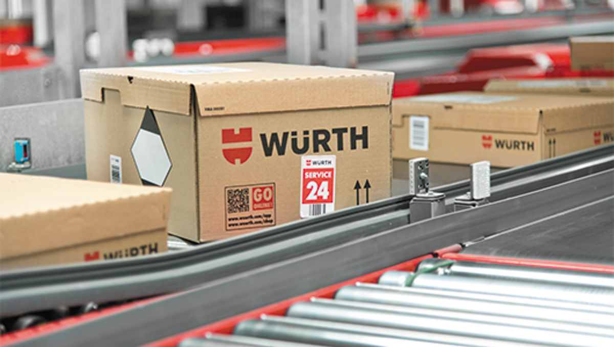 WLC Würth-Logistik Versand von Verkaufsaktionen