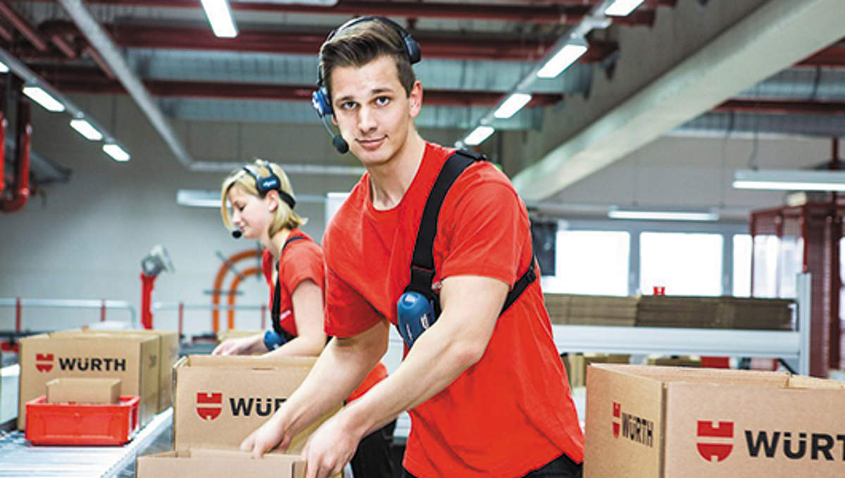 WLC Würth-Logistik Kundenbelieferung