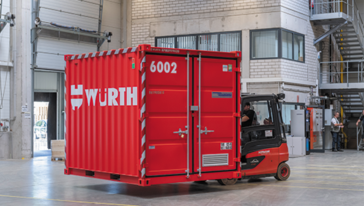 WLC Würth-Logistik Logistikdienstleistungen für Monteure