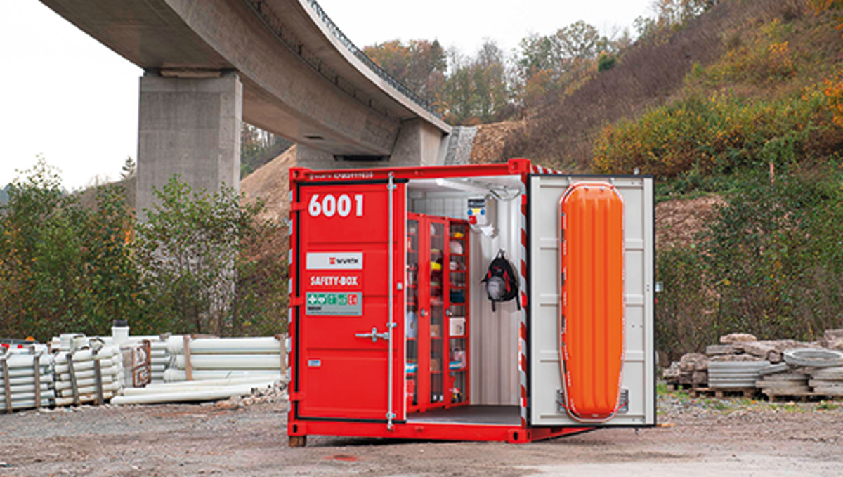 WLC Würth-Logistik Logistik für die Baustelle